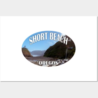 Short Beach Oregon Posters and Art